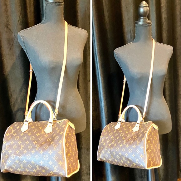 Louis Vuitton Speedy 30 new LEATHER REPLACED - Picture 4 of 16